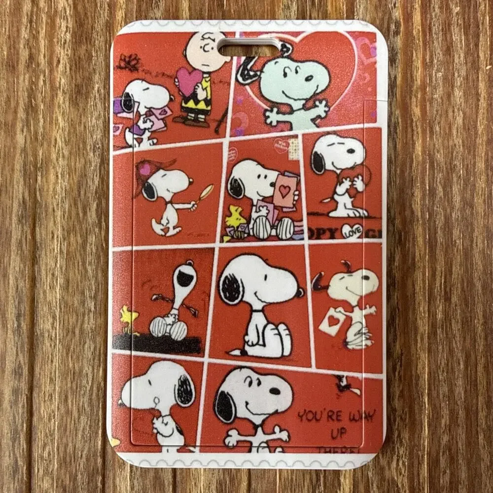 Snoopy Badge ID Holder